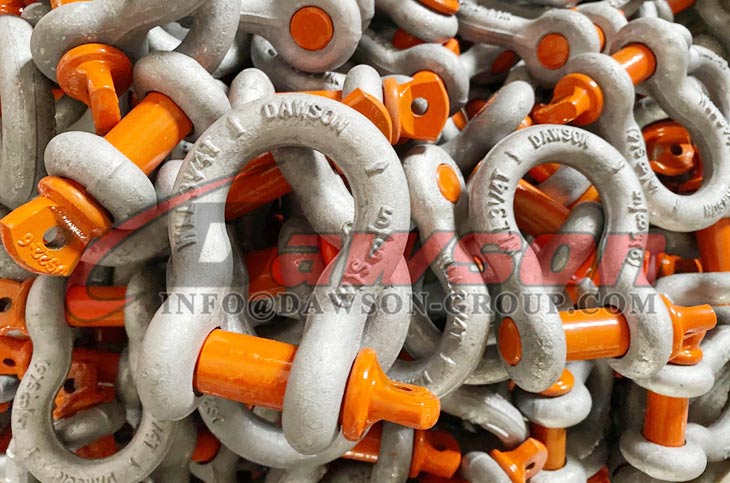 Grillete de anclaje con pasador de tornillo de aleaci&oacute;n forjada tipo EE. UU., Grillete de arco S6 de alta resistencia - Dawson Group Ltd. - Proveedor de China, F&aacute;brica