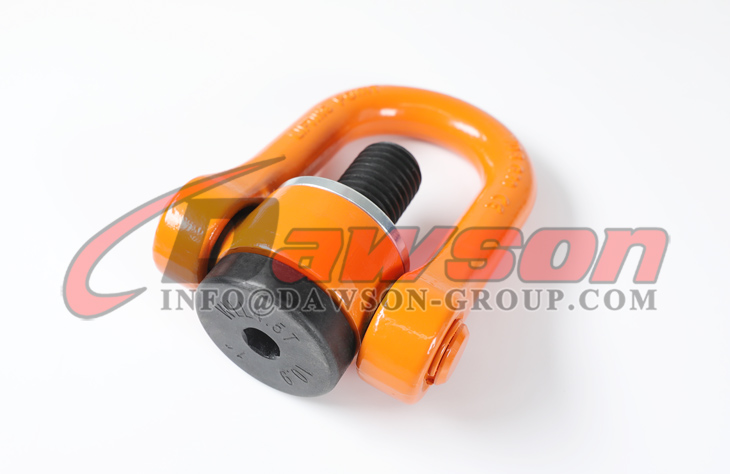 Anel de talha girat&oacute;rio de liga de a&ccedil;o DAWSON G80 para eleva&ccedil;&atilde;o, anel de talha girat&oacute;rio G80, manilha girat&oacute;ria dupla de rosca UNC - Dawson Group Ltd.