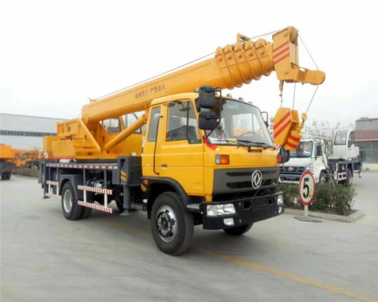 Dongfeng Truck Mounted Heavy Duty Crane Telescopic Boom