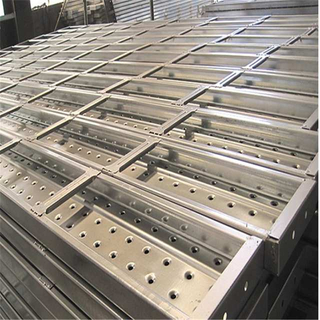 Plank de acero galvanizado de 240*45 mm para la construcción BS1139
