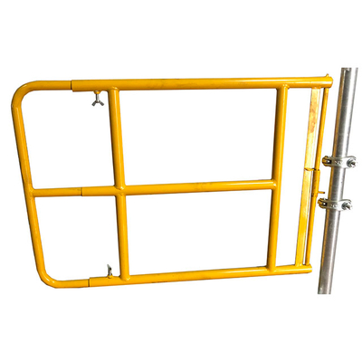 Puerta pintada de andamios para andamios