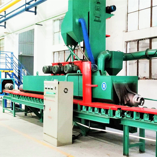Automated LPG Cylinder Shot Blasting Machine