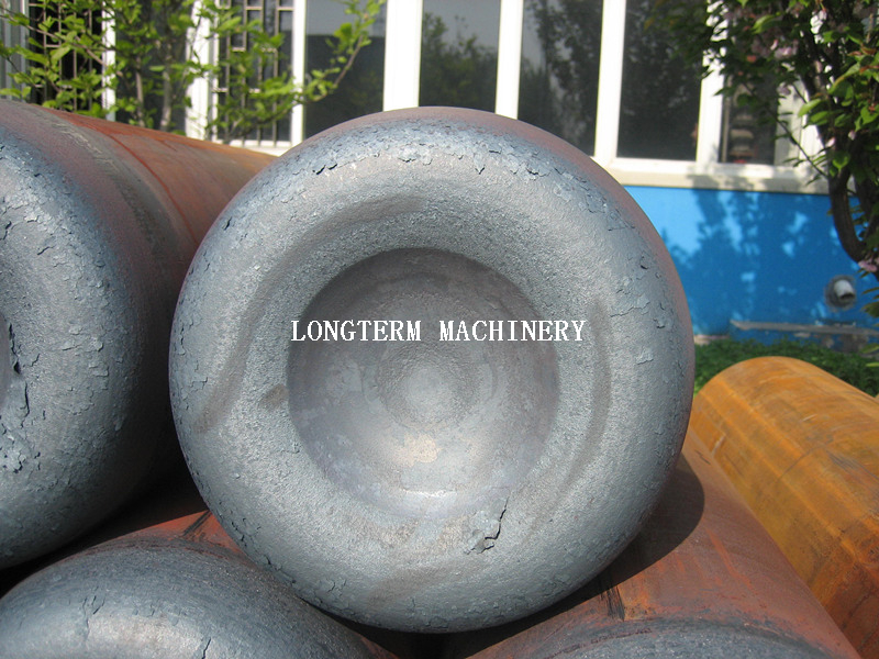 CNG cylinder bottom pressing machine