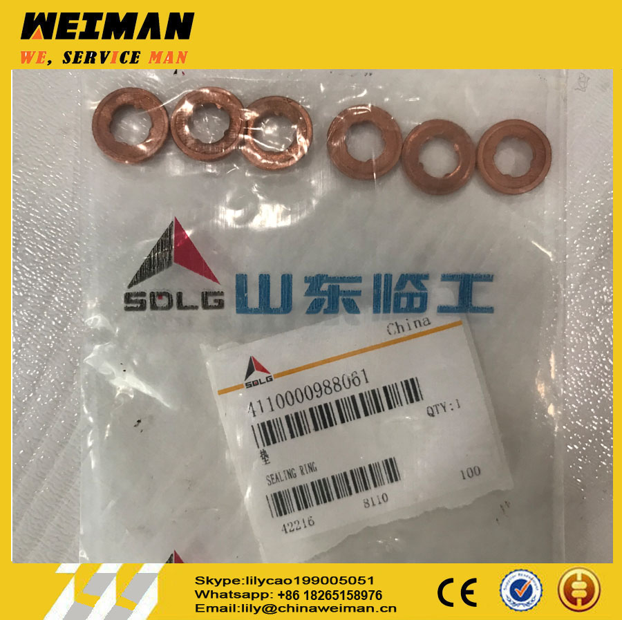 SDLG LG6225E excavator DEUTZ-DACHAI Engine BFM2012 spare parts SEALING RING 4110000509062