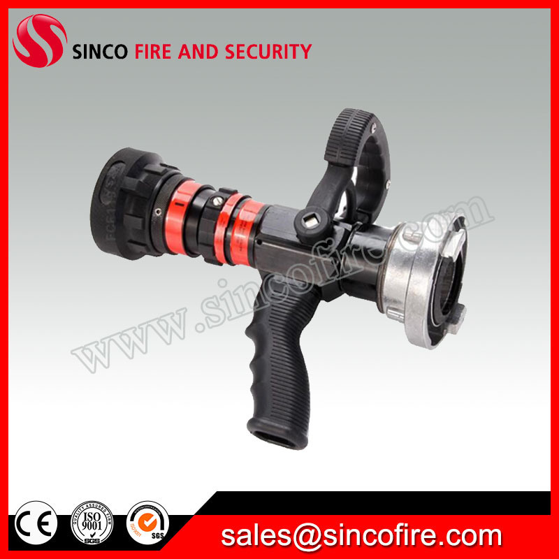 Adjustable Flow Gallonage Handline Fire Hose Nozzle for Firefighter