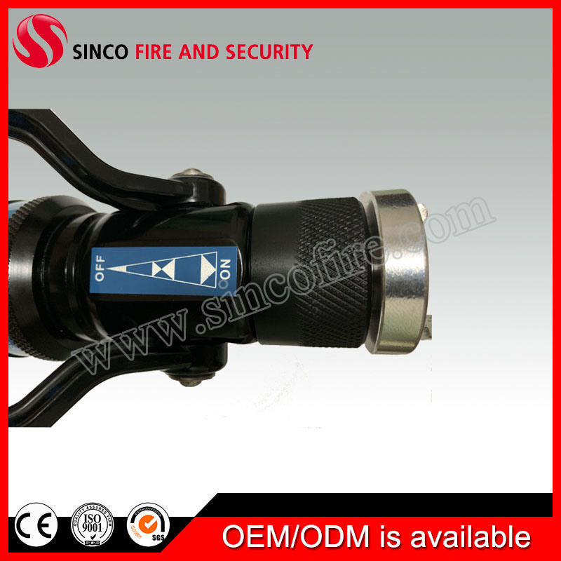 Selectable Flow Pistol Grip Fire Hose Nozzle for Firefighter