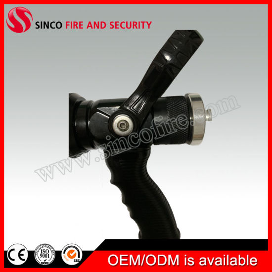 Selectable Flow Pistol Grip Fire Hose Nozzle for Firefighter