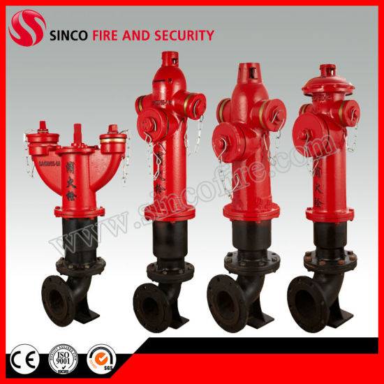 Outdoor Aboveground Fire Hydrant for Firefighting System