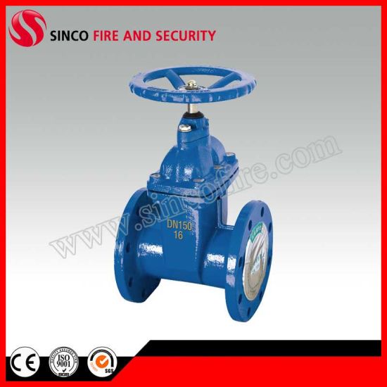 Pn16 Resilient Seated Non Rising Stem Wedge Gate Valve