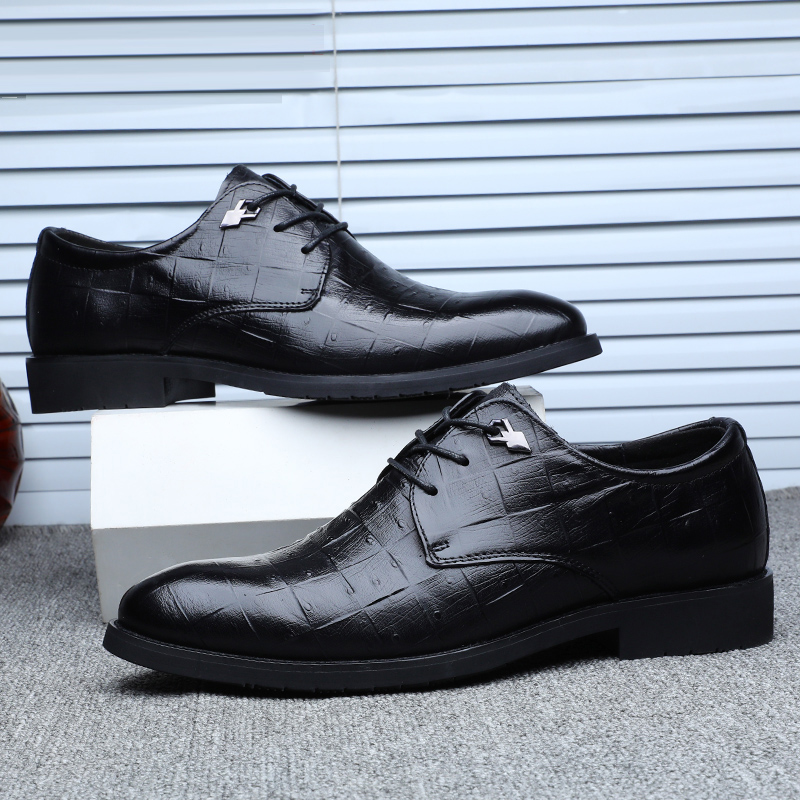 Italy style men shoes leather shoes footwear High Gloss Police Formal Men Shoes Zapatos de hombre de moda