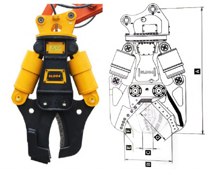 hydraulic cutting crusher hydraulic cutting crusher