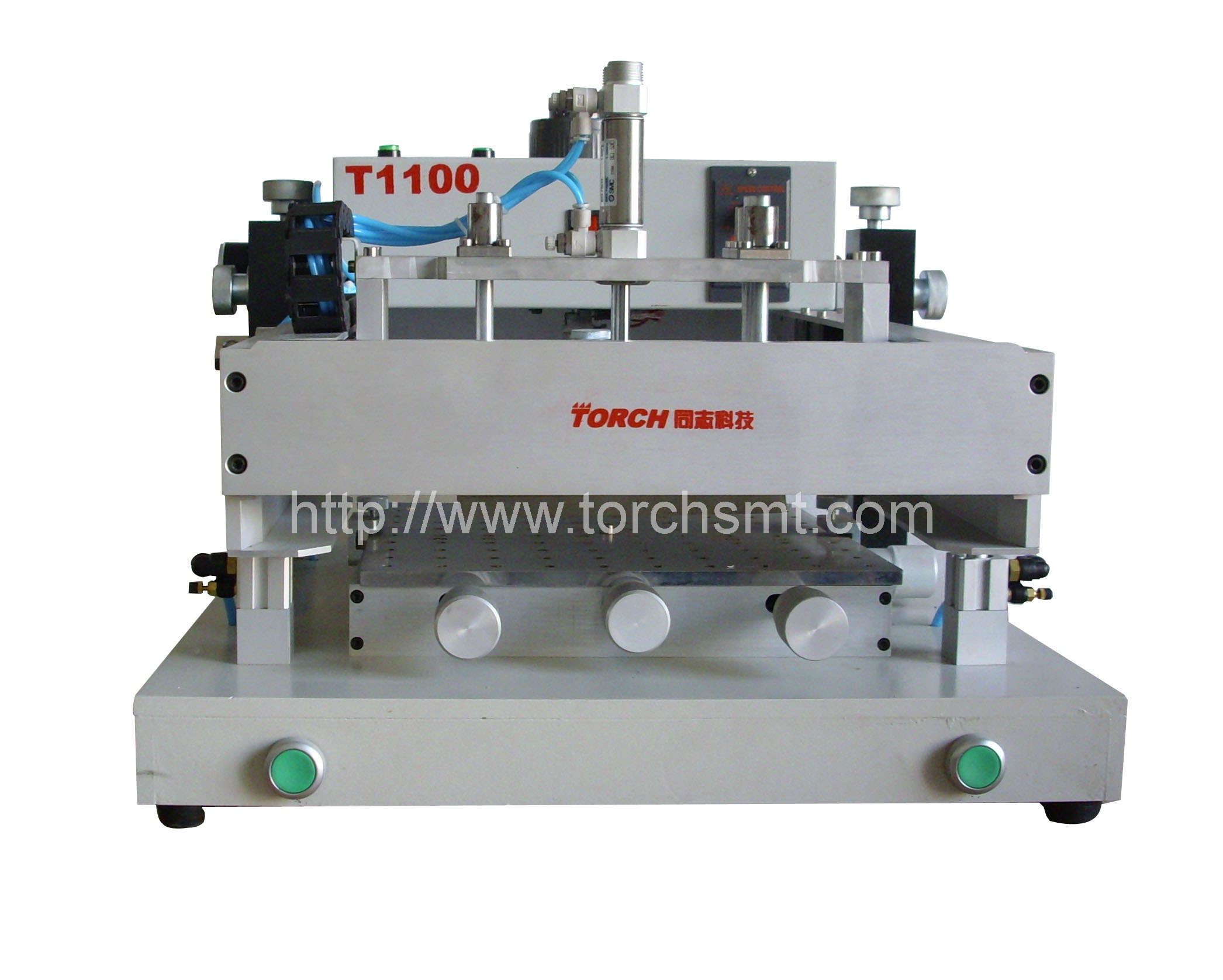 Полуавтоматическая высокоточная машина для шелкографии T1100