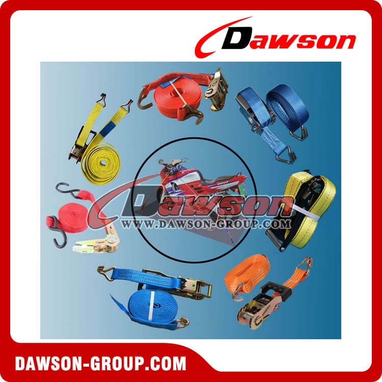 自動車固縛ストラップ-船舶固縛ストラップ-ラチェット-タイダウンストラップ-固縛器具