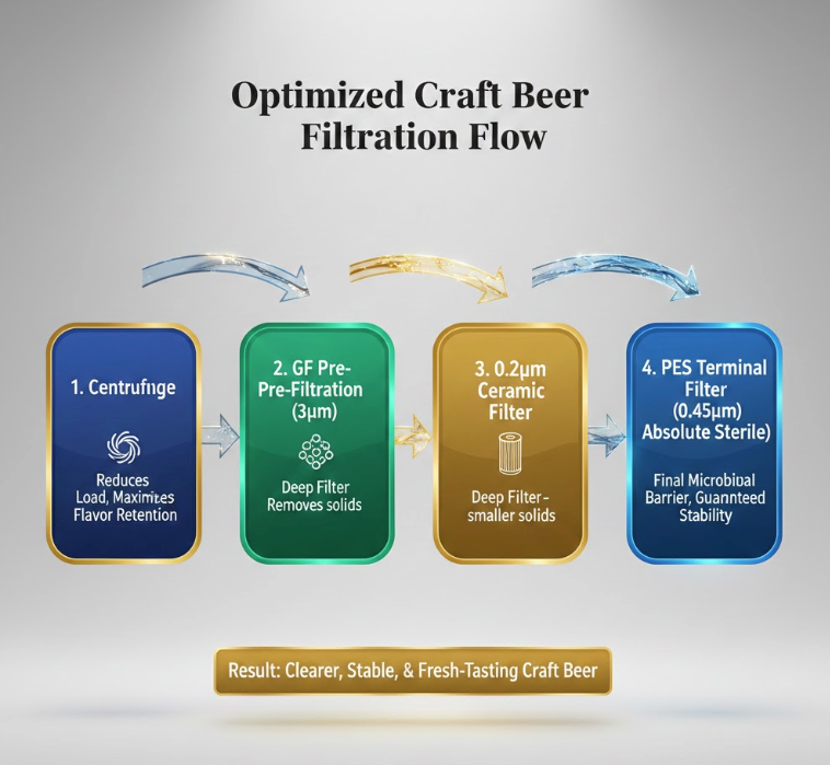 craft beer filtration supplier proveedor de filtración de cerveza artesanal