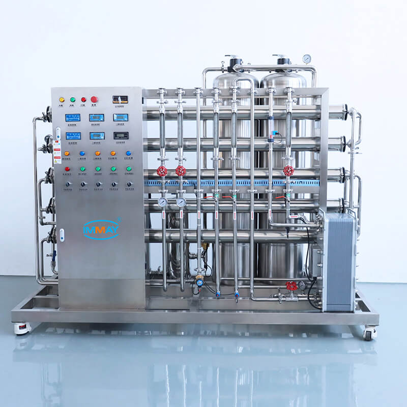 RO water treatment plant with EDI EDI를 갖춘 RO 정수장