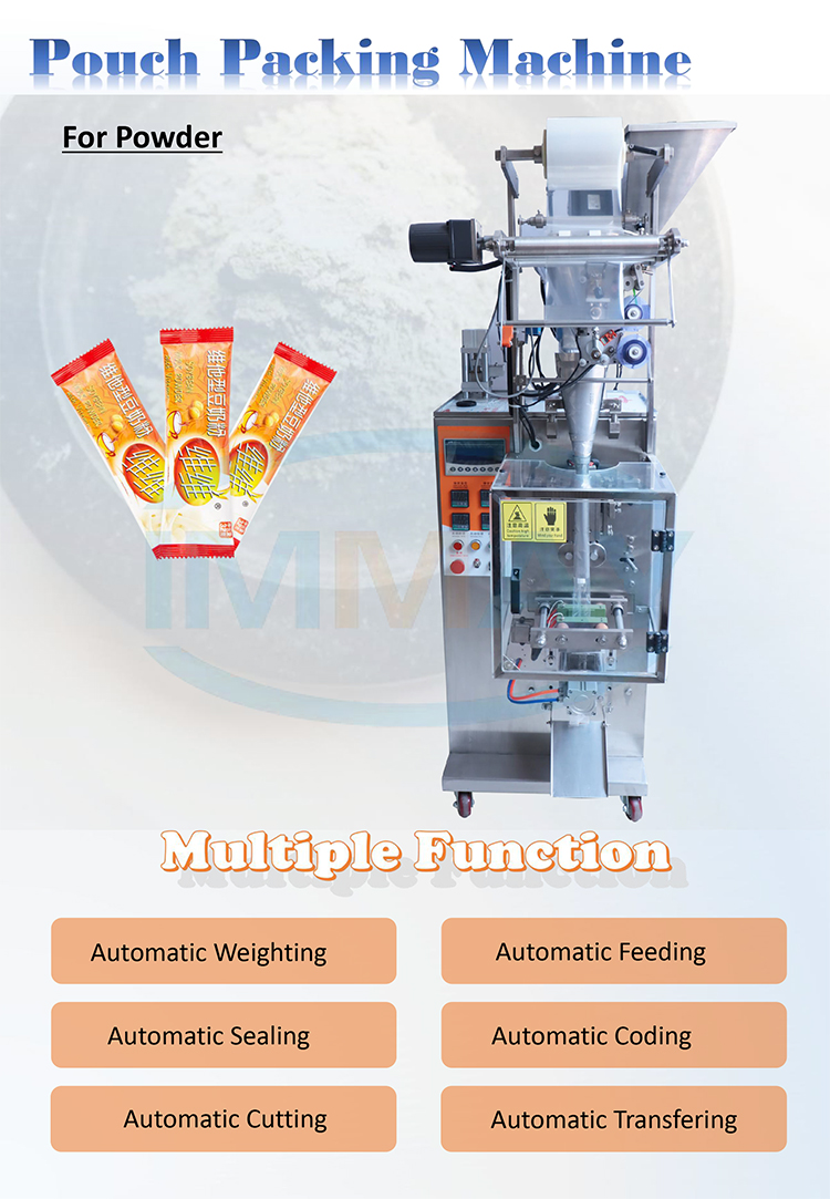 Powder packing machine ماكينة تعبئة المسحوق