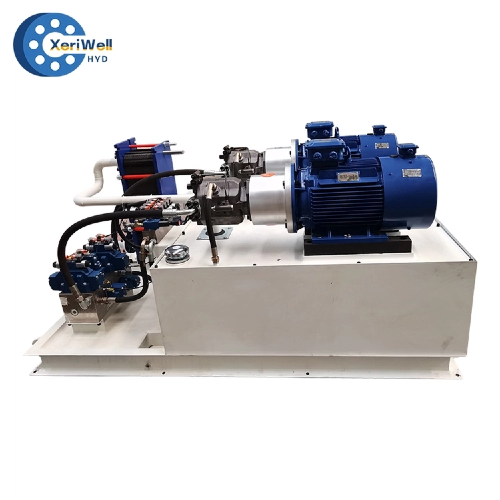 Hydrauliksystem f&uuml;r Schiffsdeck 