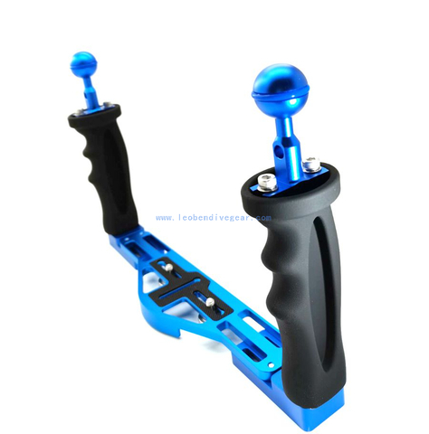  Underwater Rubber Handle Camera Housing Base Tray 