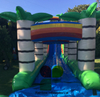 Commercial Long Inflatable Tropical Water Slide 