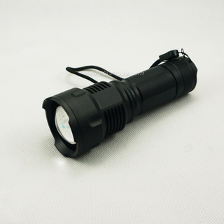 Adjustable Beam Large Lens High Power 350 Lumen T6 LED Flashlight 