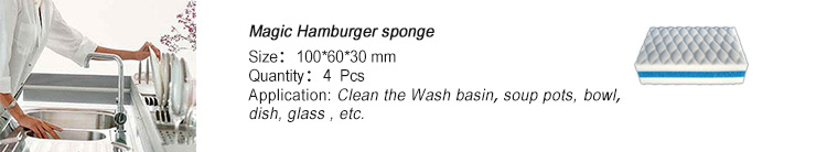 Kitchen Cleaning pack 12pcs from lfsponge include Magic-Hamburger-sponge Paquete de limpieza de cocina 12 piezas de lfsponge incluyen esponja Magic-Hamburguesa