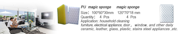 Household Cleaning pack  18pcs from lfsponge include PU--magic-sponge-and-compressed-magic-sponge Pack de nettoyage ménager 18pcs de lfsponge inclus PU - éponge magique et éponge magique comprimée