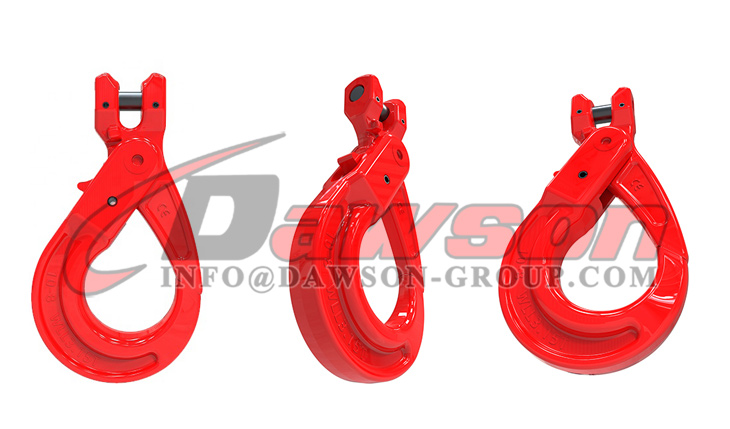 DS739 G80 Gancho autoblocante de horquilla mejorado con pasador especial para levantar eslingas de cadena - Dawson Group Ltd. - Fabricante, f&aacute;brica de China
