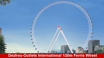 Dezhou-Outlets International 120m 観覧車、観覧車、空間構造 - Dawson Group Ltd. - 中国メーカー、サプライヤー、工場