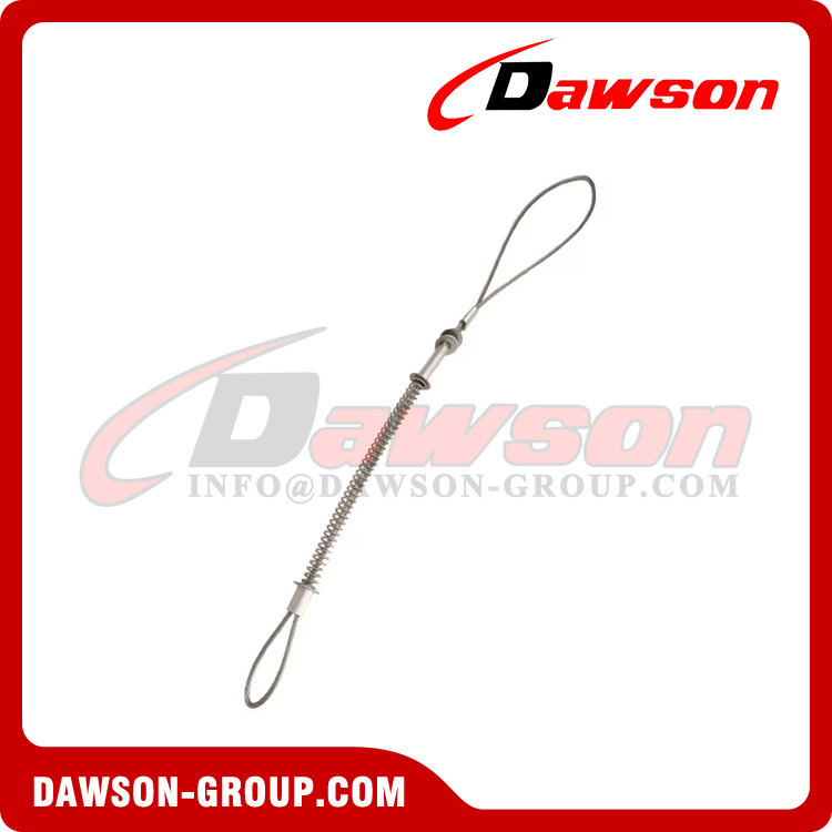 DAWSON ツールウィップチェック安全ケーブルへのステンレス鋼の耐食性ホース