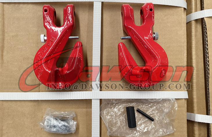 Gancho de agarre de cuna de acortamiento de horquilla G80 con pasador de seguridad para ajustar la longitud de la cadena - Dawson Group Ltd. - Fabricante, proveedor y f&aacute;brica de China