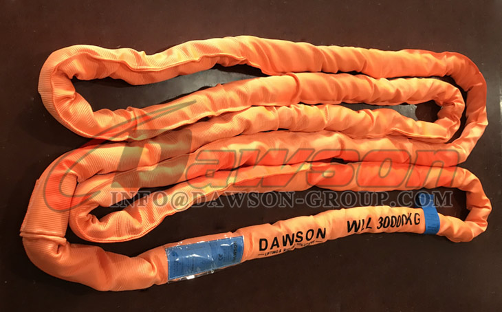 Eslingas redondas de poli&eacute;ster WLL 30T - Dawson Group Ltd. - Fabricante, proveedor de China