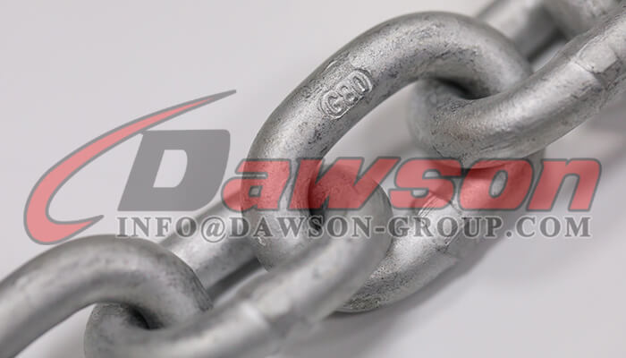 Cadena de eslabones redondos para miner&iacute;a de alta resistencia G80 - Dawson Group Ltd. - Fabricante, proveedor de China