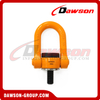 DAWSON M8-M100 Rosca métrica Doble grillete giratorio G80 Anillo de elevación giratorio