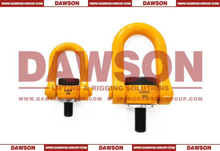 DAWSON M8-M100 Rosca m&eacute;trica Manilha girat&oacute;ria dupla G80 Anel girat&oacute;rio de talha - Dawson Group Ltd. - Fabricante, f&aacute;brica na China