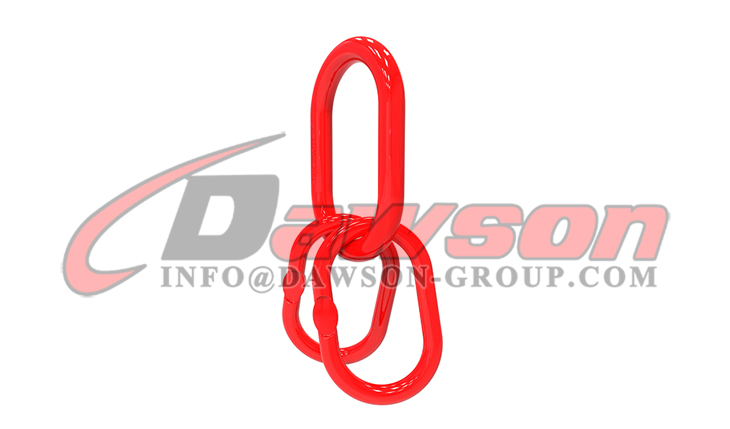 DS488 G80 Conjunto de eslab&oacute;n maestro de tipo europeo plastificado de potencia para cadenas G80 - Dawson Group Ltd. - F&aacute;brica de China, fabricante