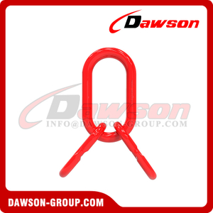 DS096 G80 MA16-MA70 Сварное главное звено в сборе с плоскостью для стропов стального троса/цепных стропов