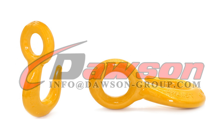 Gancho de ojo inverso de acero al carbono redondo DS280 G80 para amarrar y tirar - Dawson Group Ltd. - F&aacute;brica de China, fabricante