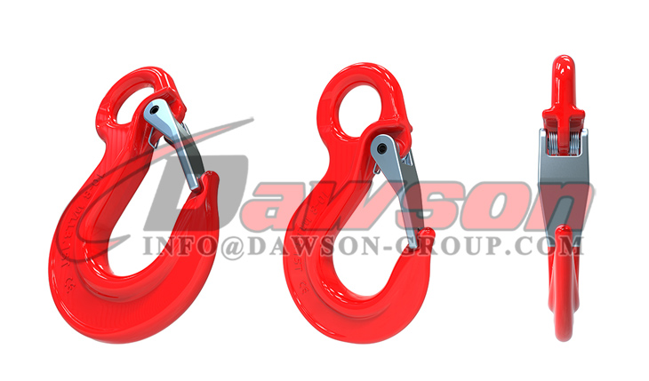 チェーンスリングを持ち上げるためのラッチ付きDS332 G80アイスリングフック - Dawson Group Ltd. - 中国工場、メーカー、サプライヤー