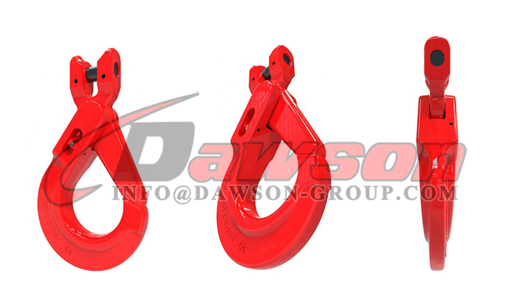 Gancho autoblocante de horquilla DS663 G80 con gatillo lateral para eslingas de cadena - Dawson Group Ltd. - F&aacute;brica, fabricante y proveedor de China