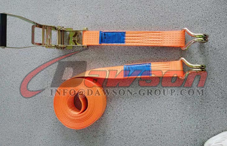 5T x 9m 黒ラチェット タイダウン ストラップ EN12195-2 - Dawson Group Ltd. - 中国工場、メーカー、サプライヤー