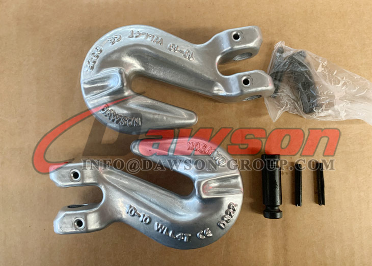 DS1009 G100 Gancho de garra de encurtamento de manilha pintado de cinza com asas para ajustar o comprimento da corrente - Dawson Group Ltd. - Fabricante, f&aacute;brica na China