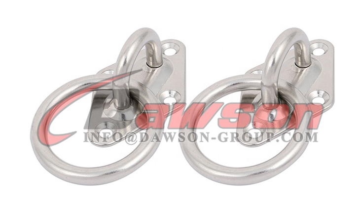 AISI304 リング付きダイヤモンド アイ プレート、リング付きステンレス鋼 316 ダイヤモンド パッド アイ - Dawson Group Ltd. - 中国サプライヤー、メーカー、工場