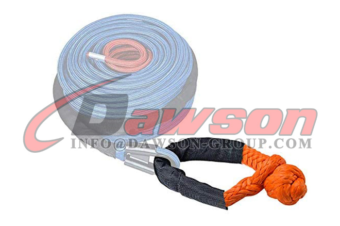 Cuerda de grillete suave, Cuerda de recuperaci&oacute;n de grillete suave de UHMWPE para remolque de recuperaci&oacute;n de jeep de cami&oacute;n SUV ATV 4X4 de vela - Dawson Group Ltd. - Fabricante, proveedor y f&aacute;brica de China