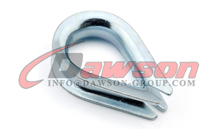 亜鉛メッキワイヤーロープシンブルDIN 6899タイプB - Dawson Group Ltd. - 中国工場、メーカー