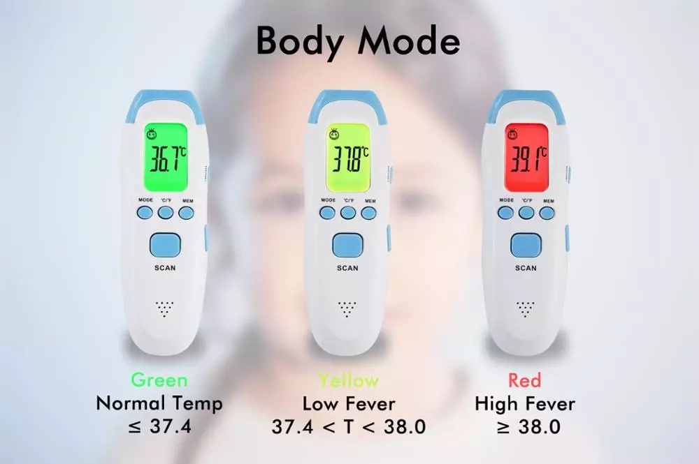 Hot sell Hospital Non Contact infrared forehead Baby Thermometer
