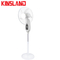 16 Inch Rechargeable Standing Solar Powered Fan with Remote and Led Light