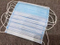 Blue 3ply Non-Woven Tie-on/Earloop Disposable Face Mask