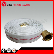 Single Jacket Fabric Fire Hose with Nh Fire Hose Coupling