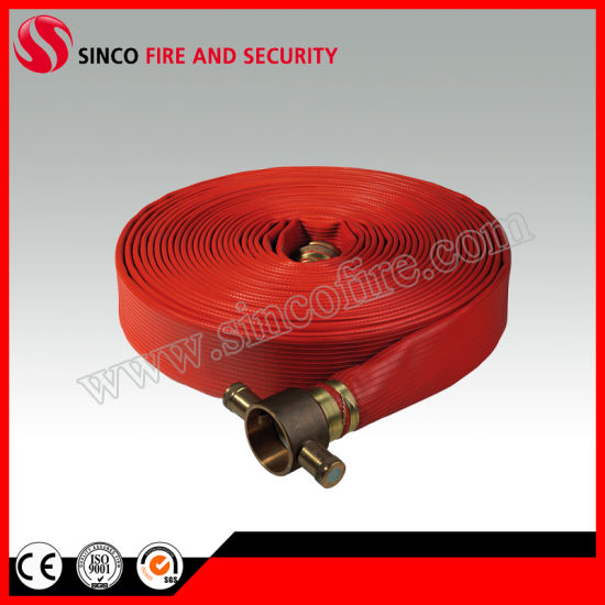 1-1/2" Inner/Outer Red Synthetic Rubber Fire Hose