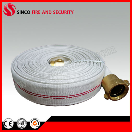 1.5inch Fabric Rubber Hose Pipe Fire Fight Equipments